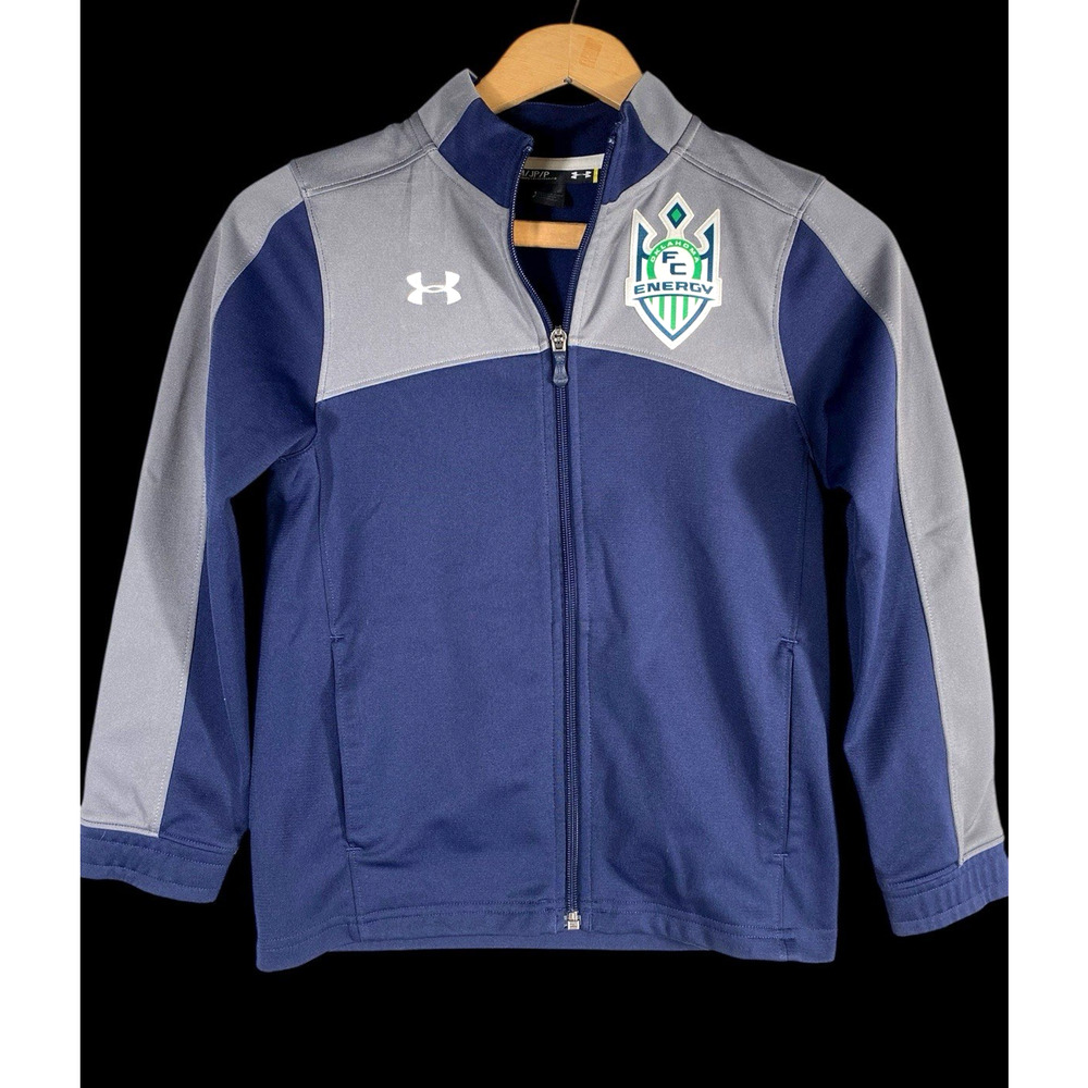 Oklahoma FC Energy Track Jacket Kids Under Armour Small 6/7 Football Soccer Club